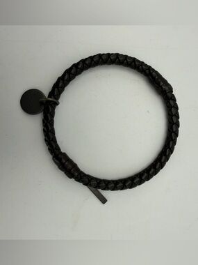 Bottega Veneta Intrecciato Nappa Leather Bracelet.